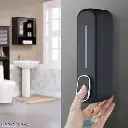 Urban Elegance Liquid soap Dispenser 350 ML (Pack of 1) (Black), Plastic