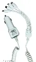 CAR CHARGER – White, 3.4A with 1 Port, Compatible with All Smartphones