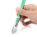 Professional Glass Cutting Tools - 5mm-15mm Metal Handle Pencil Style Glass Cutter Tool (1 Piece, Muti Colour)