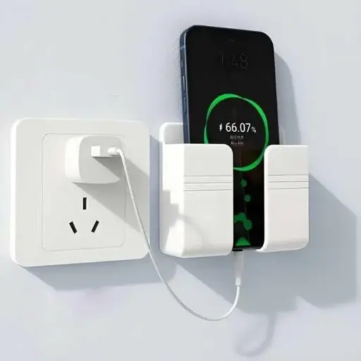 Mobile Holder/Mobile Stand /Phone Stand Wall Mount For Mobile Charging (Pack Of 2)