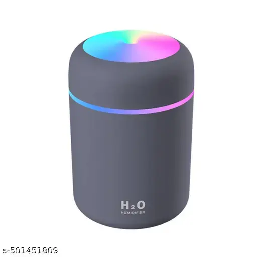 Ultrasonic Essential Oil Diffuser Electric Humidifier, CLEMATIS Humidifier for Room Moisture, Diffuser for Home (Multicolour)